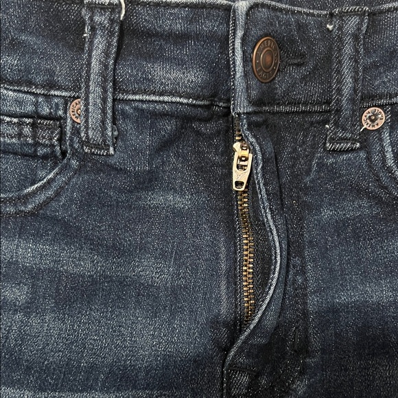 American Eagle Outfitters Dark Blue Jean Shorts size 0 - Picture 7 of 7